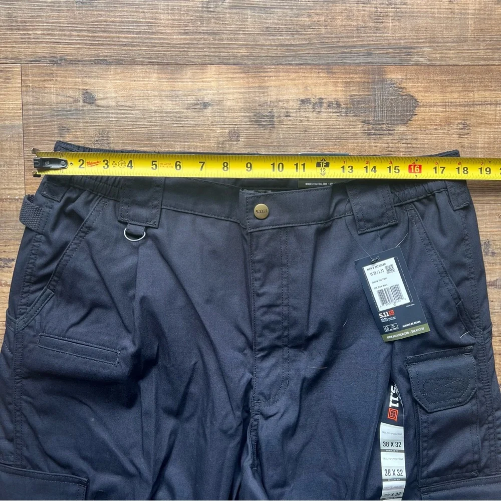 5.11 Tactical Taclite Pro Pant 74273 - Navy Mens Size 38x32 - Picture 3 of 7